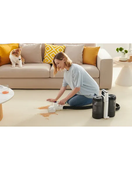 Tineco Carpet One Spot macchina per pulire il tappeto Portatile Nero, Bianco
