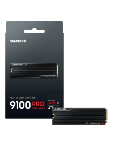 Samsung 9100 PRO Heatsink PCIe® 5.0 NVMe™ M.2 SSD - 2 TB