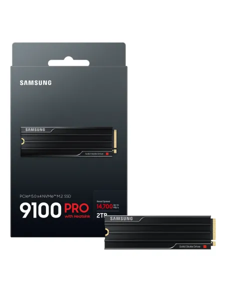 Samsung 9100 PRO Heatsink PCIe® 5.0 NVMe™ M.2 SSD - 2 TB