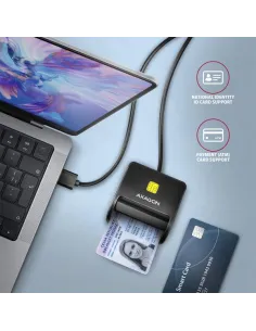Axagon CRE-SM3N USB Smart card Flat lettore di card readers Interno 2