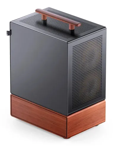 Jonsbo T7 Midi Tower Nero, Legno