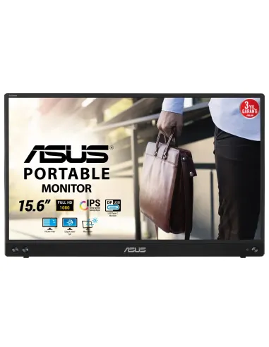ASUS MB16ACV Monitor PC 39,6 cm (15.6") 1920 x 1080 Pixel Full HD LED Nero