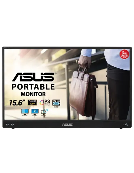 ASUS MB16ACV Monitor PC 39,6 cm (15.6") 1920 x 1080 Pixel Full HD LED Nero