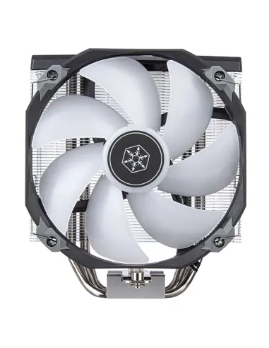 Silverstone SST-ARV140-ARGB sistema di raffreddamento per computer Processore Raffreddatore d'aria 14 cm Nero, Grigio 1 pz