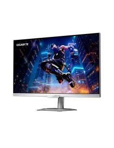 GIGABYTE M27UP ICE Monitor da gioco 27” 4K UHD - Modalità doppia (4K 160Hz o FHD 320Hz), 3840 x 2160, 1ms, 350 cd m², FreeSync 2