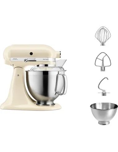 KitchenAid Artisan 5KSM185PS robot da cucina 300 W 4,8 L Crema