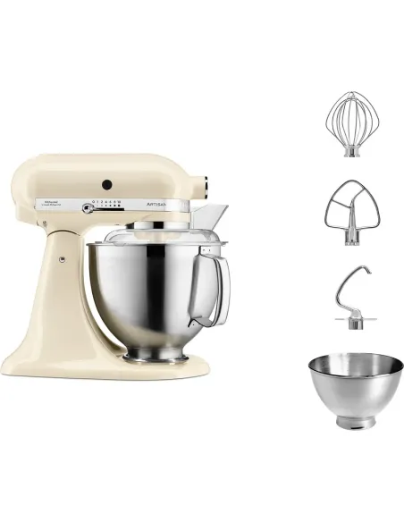 KitchenAid Artisan 5KSM185PS robot da cucina 300 W 4,8 L Crema