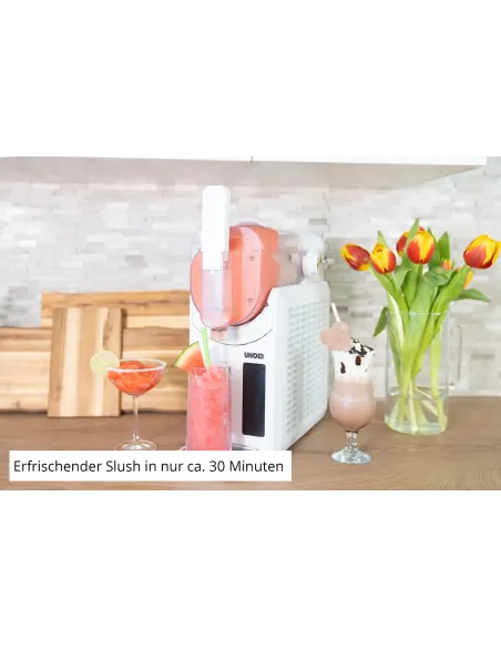 Unold Slush-Eismaschine Susi 48940 Gelatiera compressore 2 L 220 W Bianco