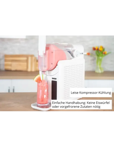 Unold Slush-Eismaschine Susi 48940 Gelatiera compressore 2 L 220 W Bianco