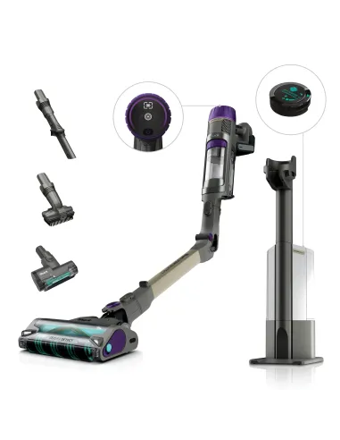 Shark IP3251EUT scopa elettrica Aspirapolvere a bastone 2 in 1 Batteria Secco Ciclonico Senza sacchetto 0,7 L 380 W Oro,