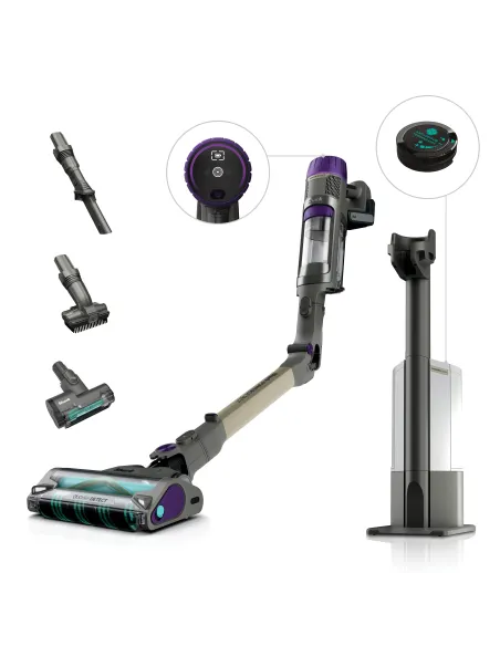 Shark IP3251EUT scopa elettrica Aspirapolvere a bastone 2 in 1 Batteria Secco Ciclonico Senza sacchetto 0,7 L 380 W Oro,