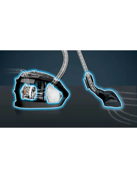 Siemens iQ300 VSP3AAAA aspirapolvere a traino 4 L A cilindro Secco 750 W Sacchetto per la polvere