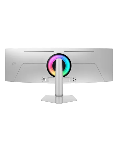 Samsung G93SD Monitor PC 124,5 cm (49") 5120 x 1440 Pixel Dual QHD OLED Argento