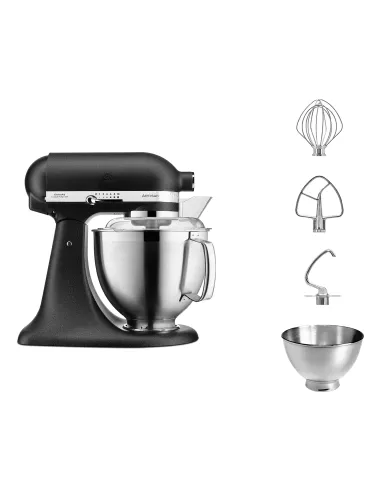 KitchenAid ARTISAN 5KSM185PS Sbattitore con base 300 W Nero