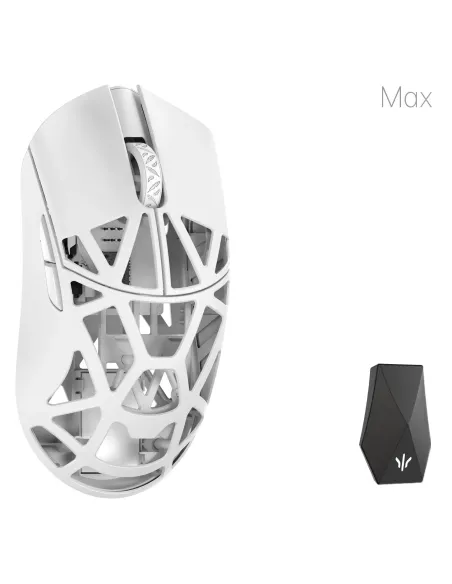 WLmouse Beast X Max mouse Gaming Ambidestro Bluetooth Ottico 26000 DPI