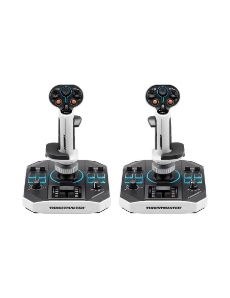 Thrustmaster Sol-R 2 HOSAS Space Sim Duo Nero, Bianco USB Flightstick Analogico Digitale PC
