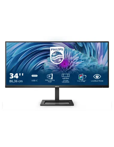 Philips E Line 346E2LAE 00 Monitor PC 86,4 cm (34") 3440 x 1440 Pixel Wide Quad HD LCD Nero