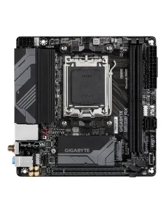 GIGABYTE B650I AX Scheda madre - AMD Ryzen serie 9000, VRM a 5+2+1 fasi, fino a 6400 MHz DDR5 (OC), 1xPCIe 4.0 M.2, LAN 2,5 2