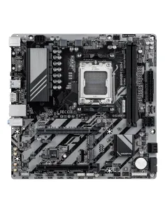 GIGABYTE B840M D2H Scheda madre - CPU AMD Ryzen 9000, VRM a 5+2+2 fasi, fino a 7600 MHz DDR5, 1xPCIe 4.0 + 1xPCIe 3.0 M.2, LAN 2