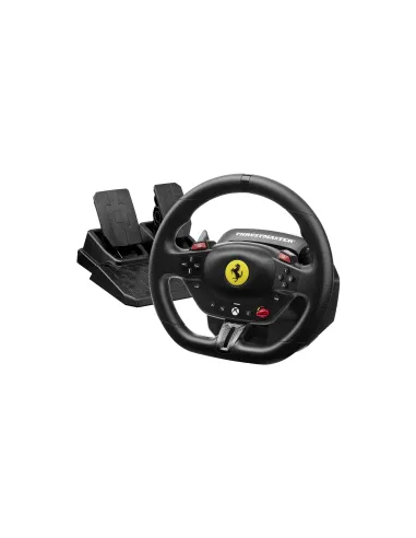 Thrustmaster T98 Ferrari 296 GTS Nero USB Sterzo + Pedali Analogico Digitale PC, Xbox One, Xbox Series S, Xbox Series X