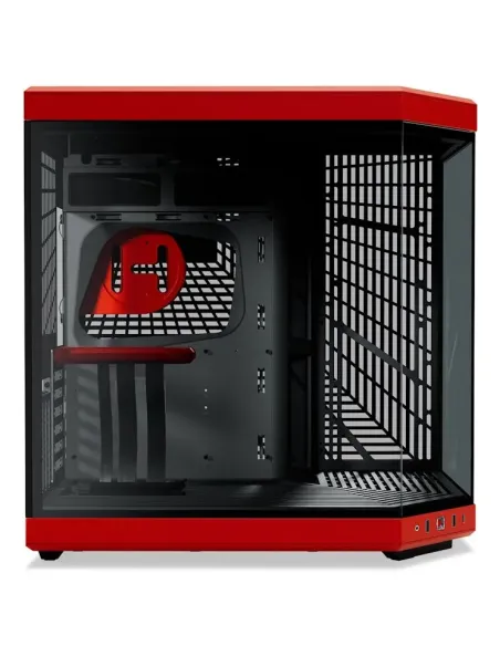 HYTE Y70 Midi Tower Nero, Rosso
