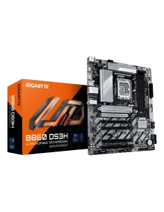 GIGABYTE B860 DS3H Scheda madre - CPU Intel Core Ultra, VRM a 8+1+2+2 fasi, fino a 9066MHz DDR5, 1xPCIe 5.0 + 1xPCIe 4.0 M.2,
