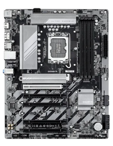 GIGABYTE B860 DS3H Scheda madre - CPU Intel Core Ultra, VRM a 8+1+2+2 fasi, fino a 9066MHz DDR5, 1xPCIe 5.0 + 1xPCIe 4.0 M.2,