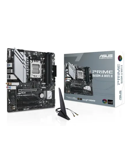 ASUS PRIME B650M-A WIFI II AMD B650 Socket AM5 micro ATX