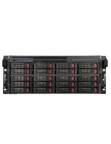 Silverstone SST-RM43-320-RS contenitore di unità di archiviazione Custodia per Disco Rigido (HDD) Grigio 2.5 3.5"