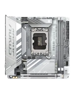 GIGABYTE B860I AORUS PRO ICE Scheda madre - CPU Intel Core Ultra, VRM a 8+1+2+1 fasi, fino a 9200MHz DDR5, 1xPCIe 5.0 + 1xPCIe 2