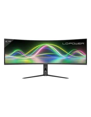 LC-Power LC-M49QCK Monitor PC 124,5 cm (49") 5120 x 1440 Pixel Dual QHD LCD Nero