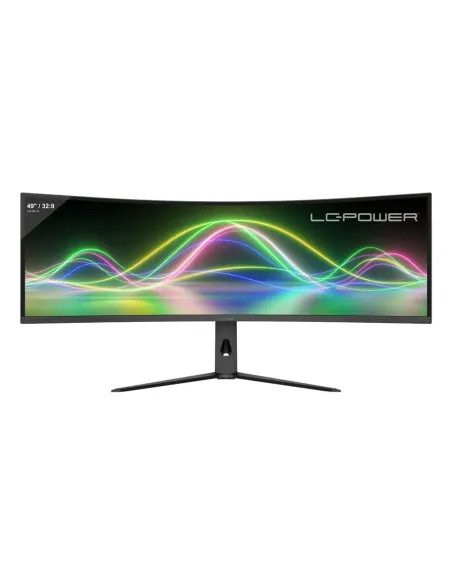 LC-Power LC-M49QCK Monitor PC 124,5 cm (49") 5120 x 1440 Pixel Dual QHD LCD Nero