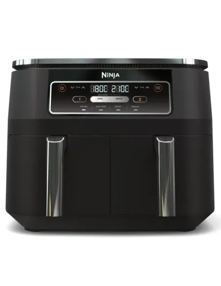 Ninja AF200EU friggitrice Doppia 7,6 L Indipendente 2400 W Friggitrice ad aria calda Nero