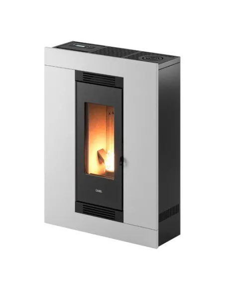 Stufa pellet Cadel 7023039 LUCE PLUS 9 White