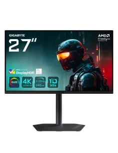 GIGABYTE MO27U2 OLED 4K UHD Gaming Monitor - 3840 x 2160, 240Hz, 0,03 ms, 1000 cd m², Display HDR True Black 400, HDMI 2.1,
