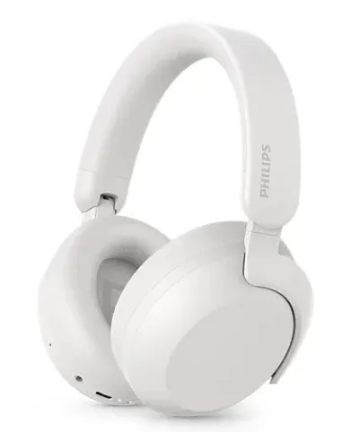 Philips TAH8000EWT 00 cuffia e auricolare Wireless A Padiglione Musica e Chiamate USB tipo-C Bluetooth Bianco