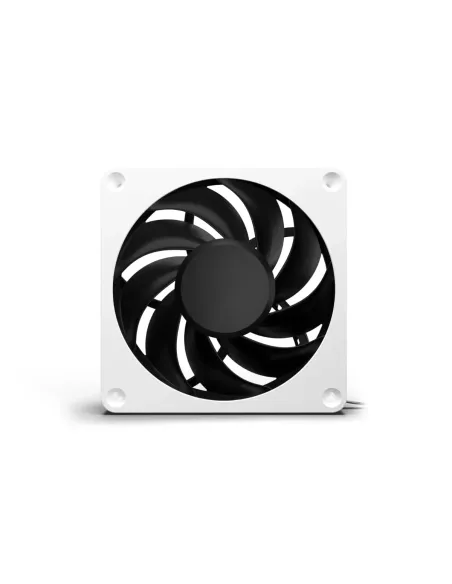 Alphacool Apex Stealth Metall Case per computer Ventilatore 12 cm Bianco 1 pz