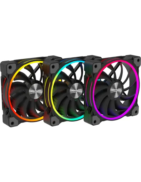 Alpenföhn Wing Boost 3 Case per computer, Processore Ventilatore 12 cm Nero 3 pz