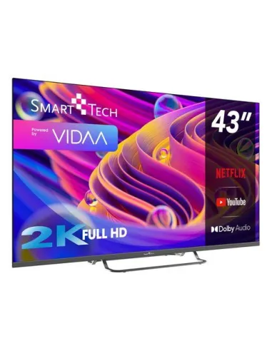 Smart-Tech 43FV02V TV 109,2 cm (43") Full HD Smart TV Wi-Fi Grigio