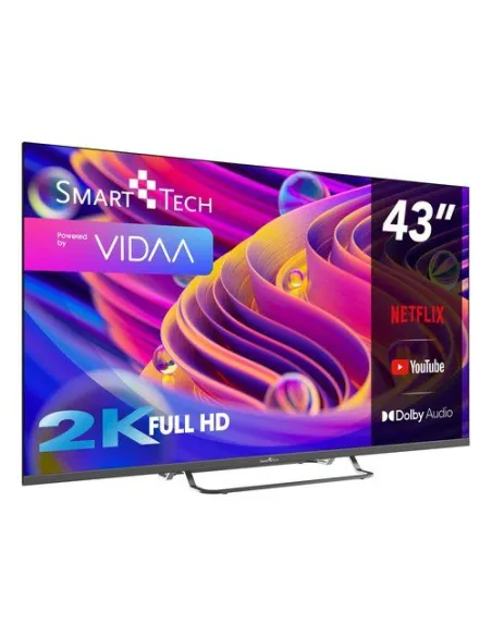 Smart-Tech 43FV02V TV 109,2 cm (43") Full HD Smart TV Wi-Fi Grigio