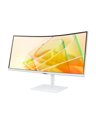 Samsung S65TC Monitor PC 86,4 cm (34") 3440 x 1440 Pixel UltraWide Quad HD LED Bianco