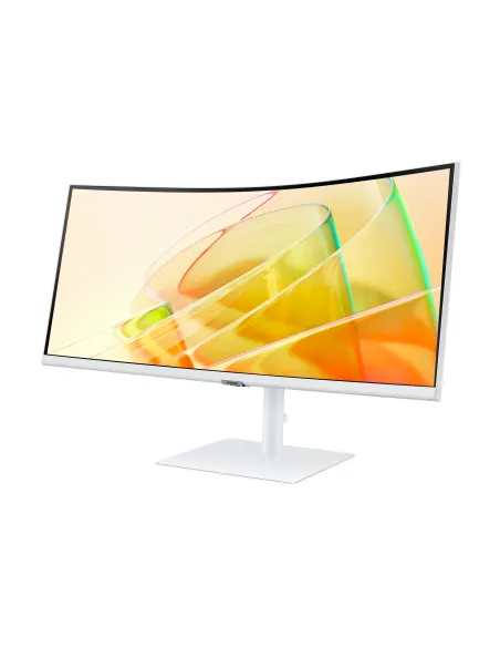 Samsung S65TC Monitor PC 86,4 cm (34") 3440 x 1440 Pixel UltraWide Quad HD LED Bianco