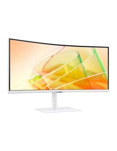 Samsung S65TC Monitor PC 86,4 cm (34") 3440 x 1440 Pixel UltraWide Quad HD LED Bianco