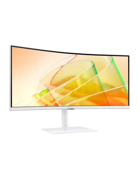 Samsung S65TC Monitor PC 86,4 cm (34") 3440 x 1440 Pixel UltraWide Quad HD LED Bianco