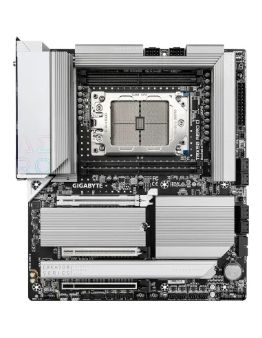 GIGABYTE TRX50 AERO D Scheda madre - Supporta AMD Ryzen Threadripper 9000 Series CPUs, 16+8+4 Phases Digital VRM, up to 7800MHz