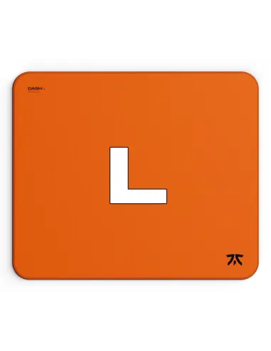Fnatic DASH2 MAX Tappetino per mouse per gioco da computer Arancione