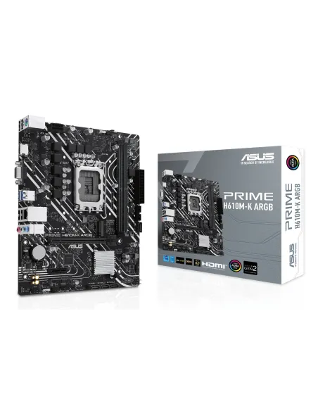 ASUS PRIME H610M-K ARGB Intel H610 LGA 1700 micro ATX