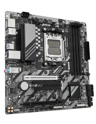 GIGABYTE B850M D3HP Scheda Madre - Processori AMD Ryzen Serie 9000, 5+2+2 fasi VRM digitali, fino a 8200MHz DDR5 (OC), 1xPCIe