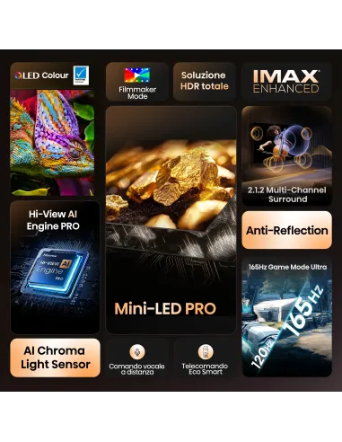 Hisense Smart TV ULED MiniLED 65" 4K 65U7Q PRO