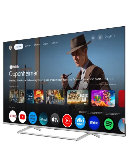 Strong SRT65UG8773C TV 165,1 cm (65") 4K Ultra HD Smart TV Wi-Fi Metallico, Argento 400 cd m²